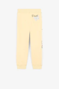 Jaguar And Flower-Print Sweatpants