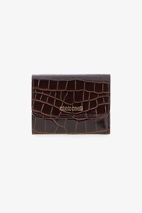 Crocodile-print wallet