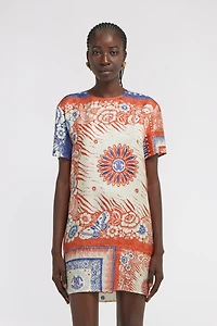 Bandana Print Dress