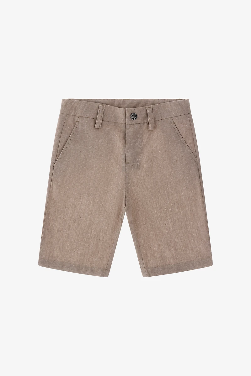 RC Monogram denim shorts