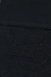 Wool Blend Scarf with Logo Workmanship