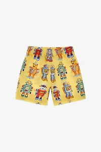 Shorts with Robot print