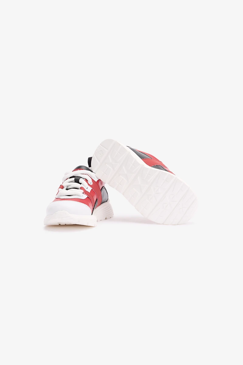 Color-Block Sneakers With RC Monogram