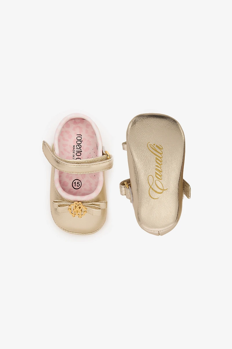 Mary Janes With RC Monogram
