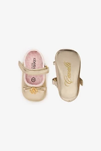 Mary Janes With RC Monogram