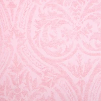 Baby Pink Track Pants with Floral Print