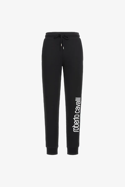 Sporty pants with logo