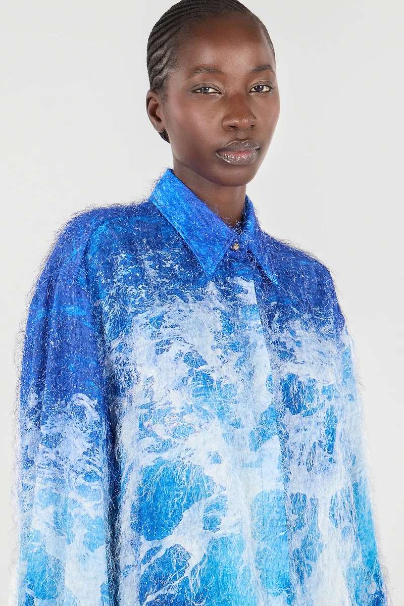 Stretto di Messina Print Shirt