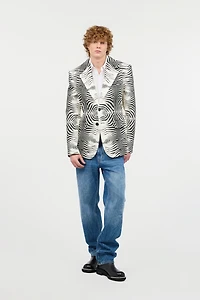 Zebra Print Jacket