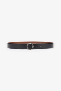 Belt With Snake Buckle
