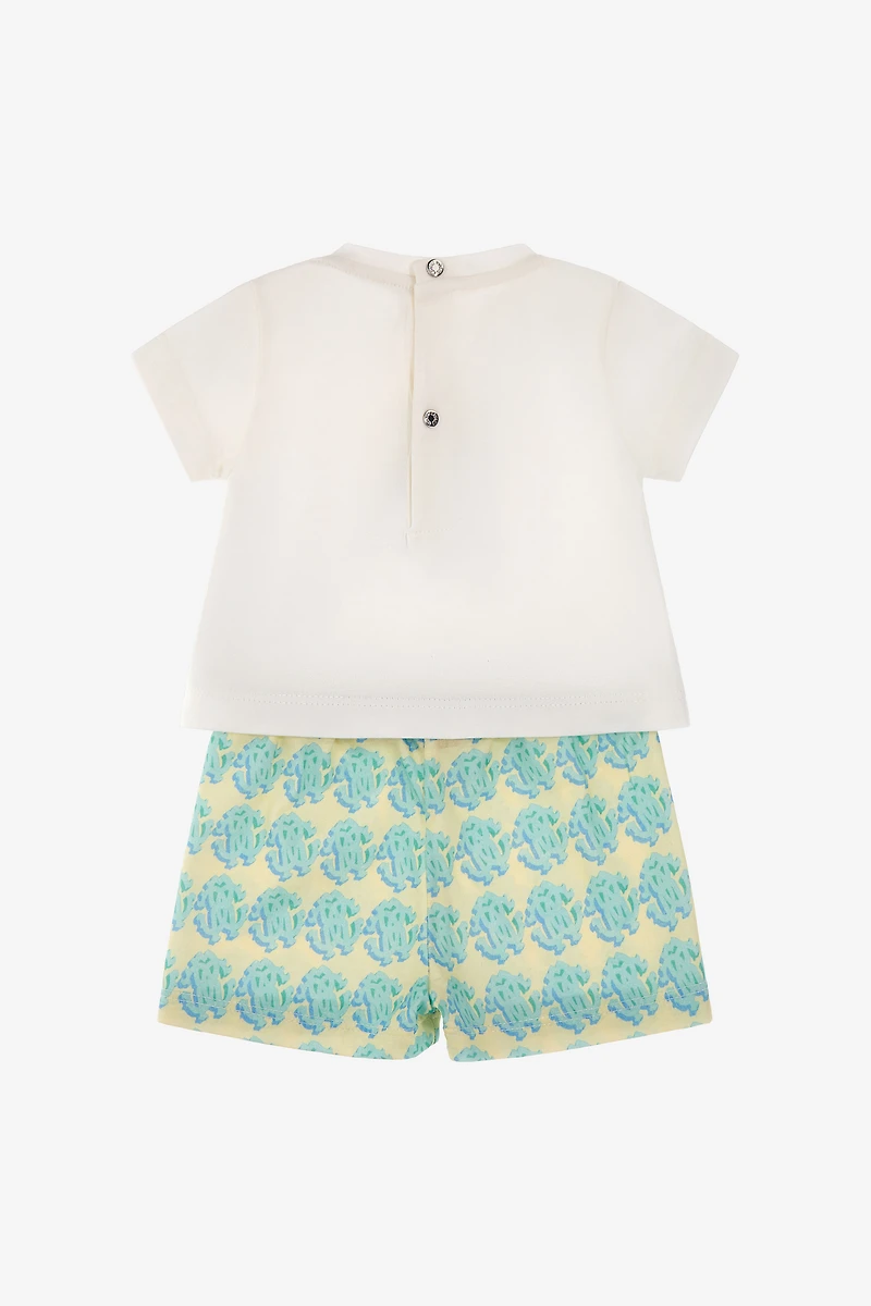 RC Monogram Babygrow set