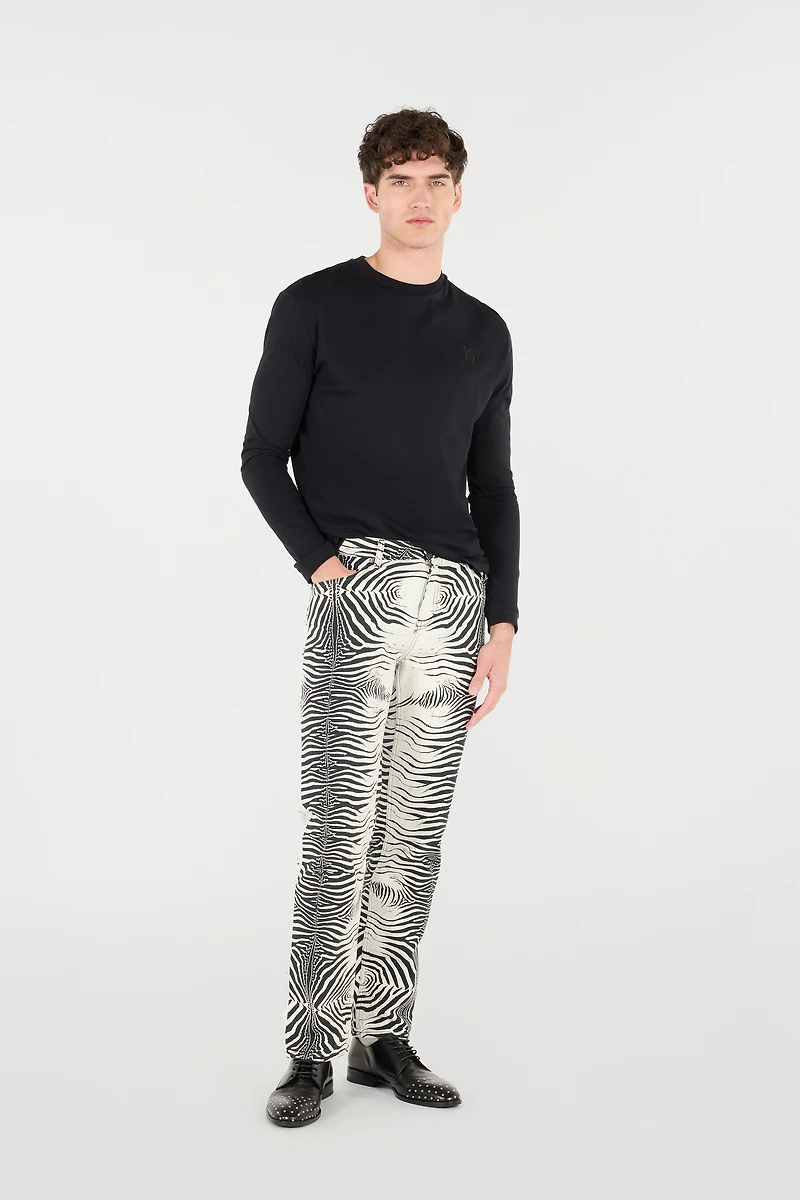 Long-Sleeved T-Shirt With RC Monogram