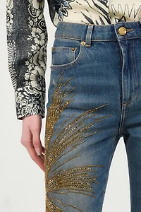 Jeans With Rhinestones