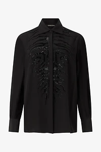 Sequined Tiger Skin Shirt