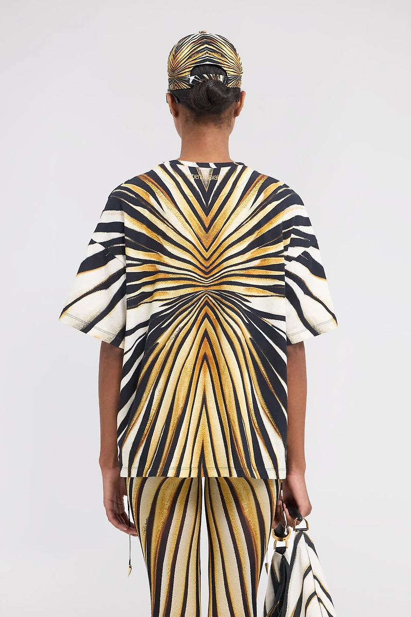 Ray Of Gold Print T-Shirt