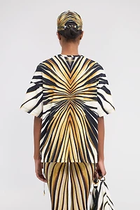 Ray Of Gold Print T-Shirt