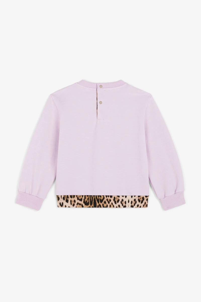 RC Monogram Cotton Sweatshirt