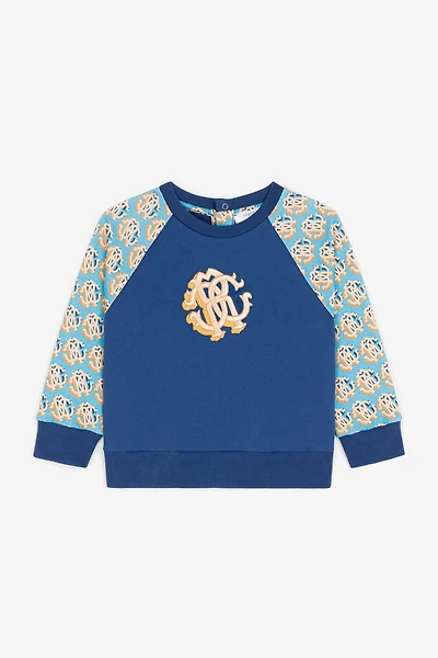 RC Monogram Cotton Sweatshirt