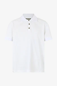 Snake Scale-Print Polo