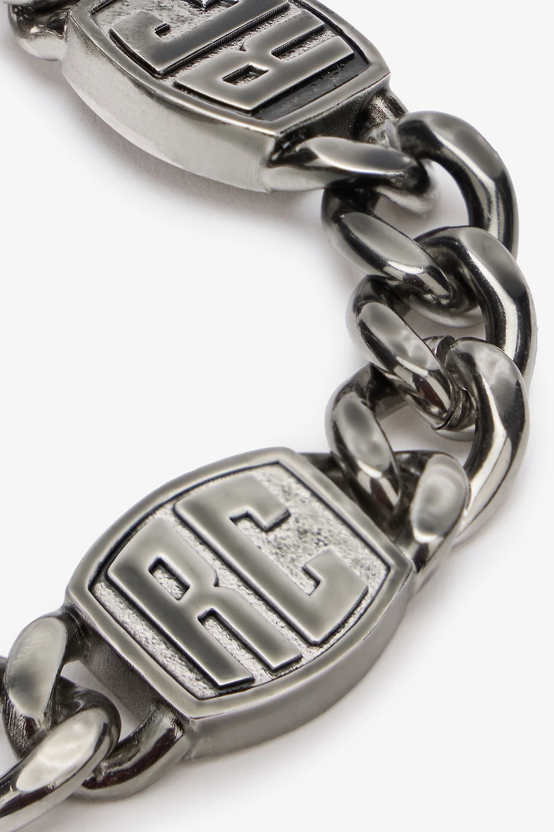 Chain Bracelet With RC Monogram