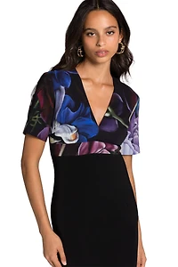 Floral-Print Dress