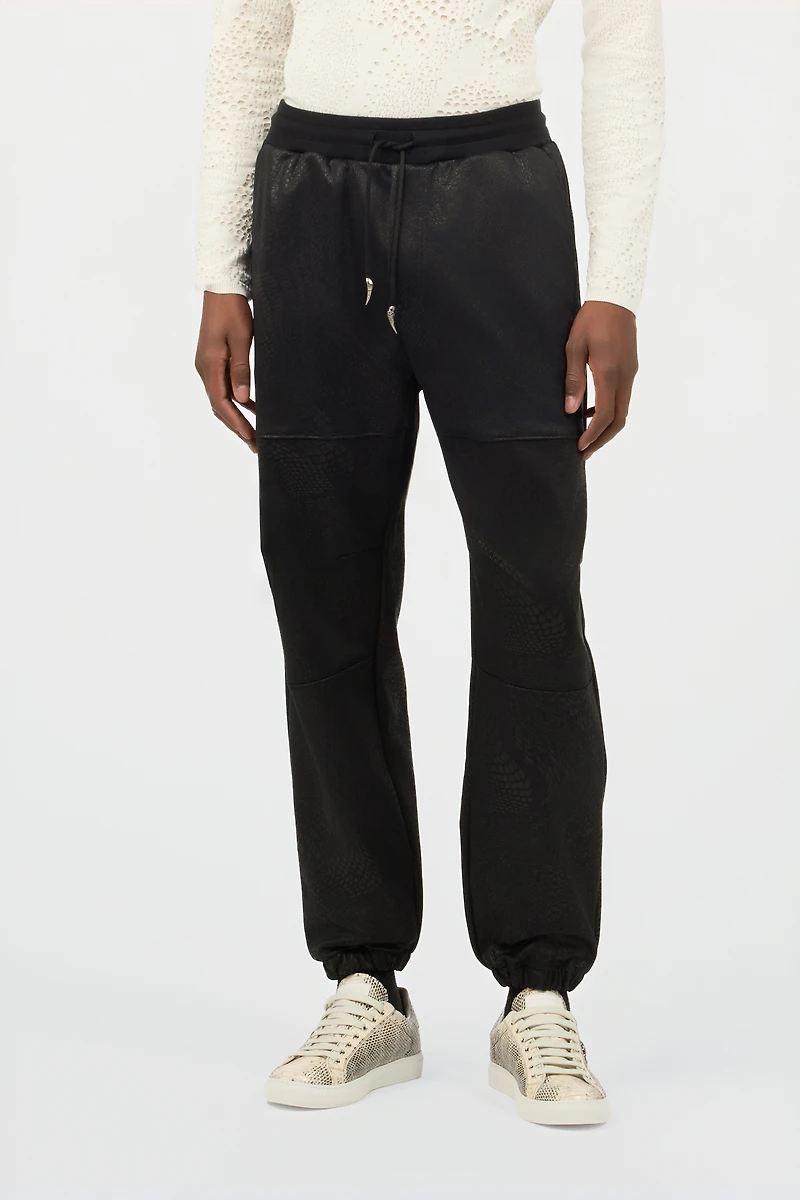 Sports Pants With Python Print