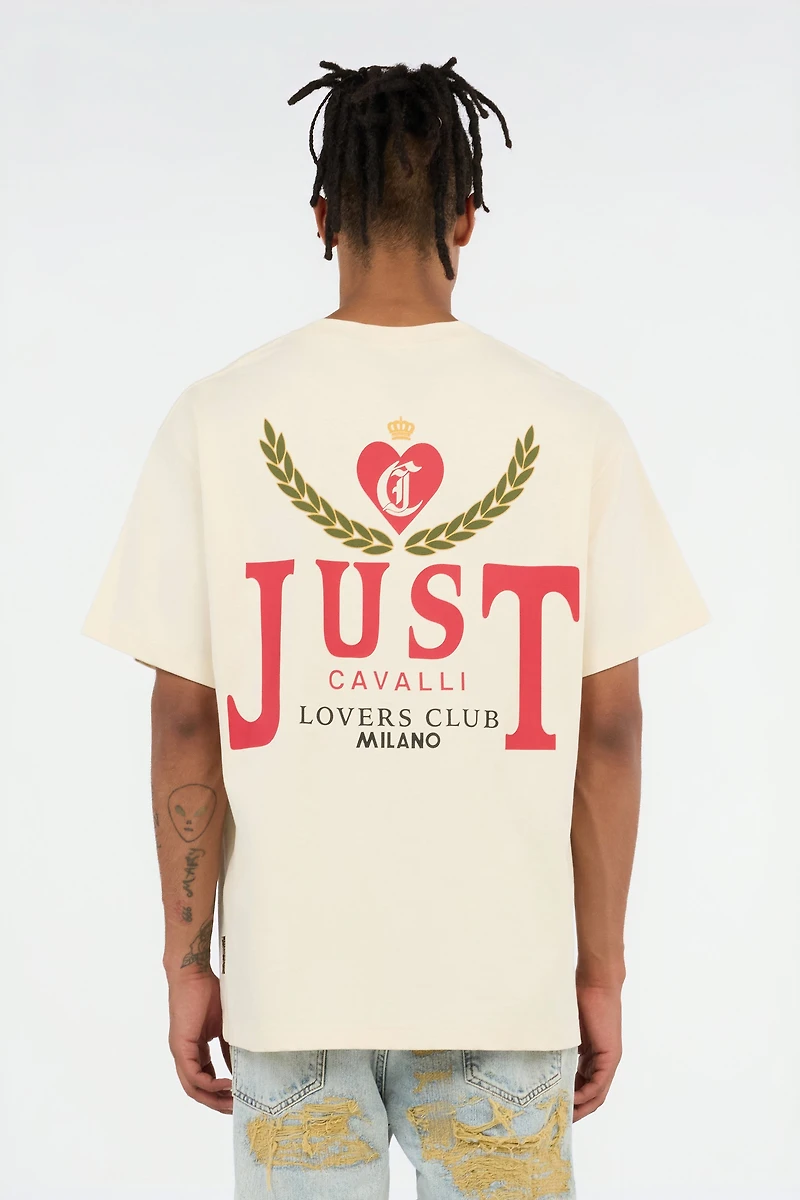 Lovers Club Print T-Shirt