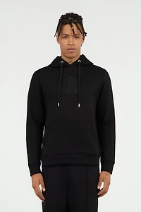 Black Monogram RC Hoodie