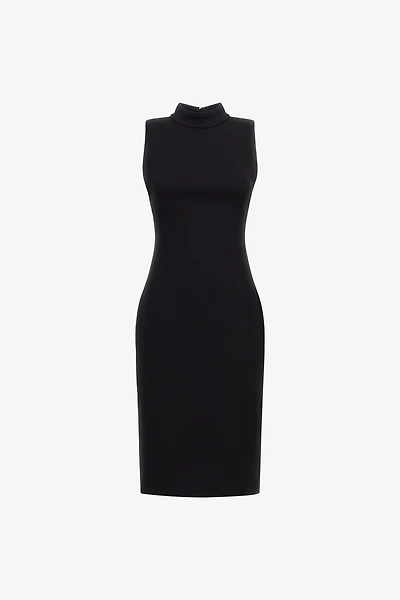 Sleeveless dress with RC