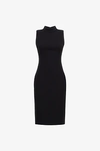 Sleeveless dress with RC