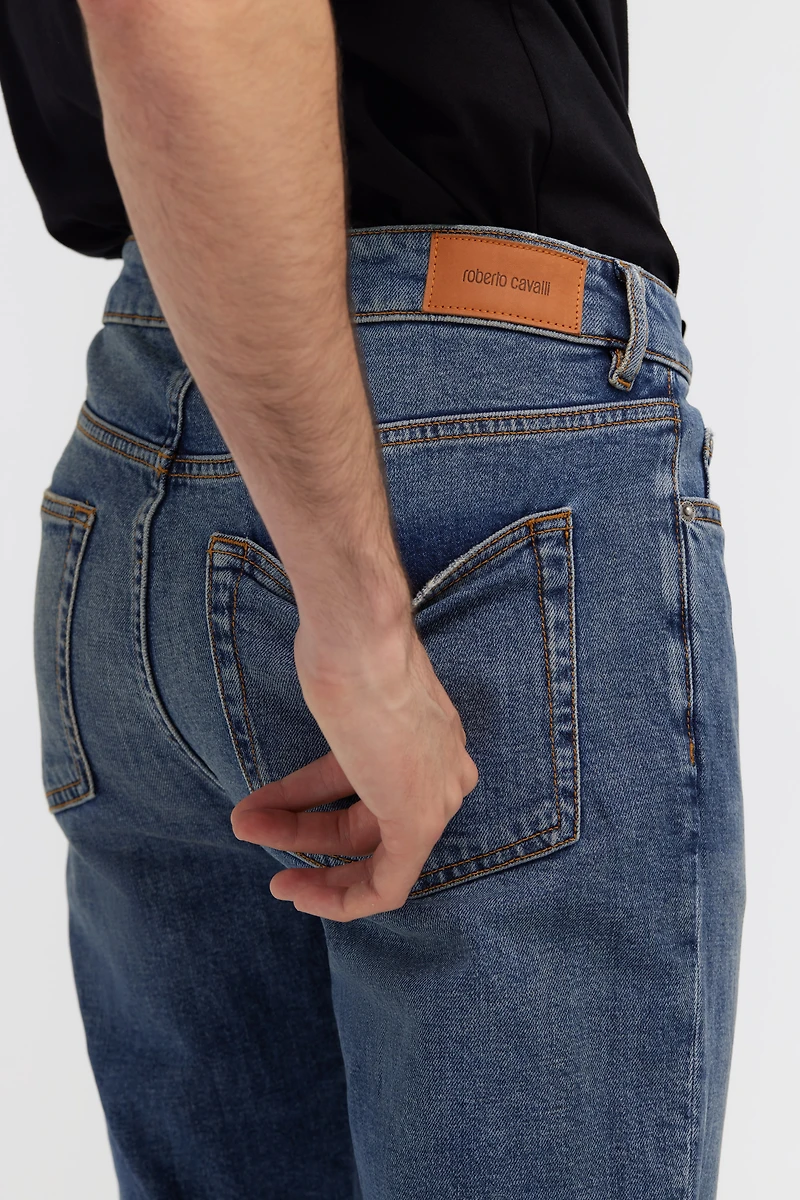 Straight leg jeans