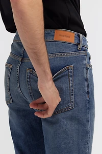 Straight leg jeans