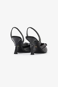 Slingbacks With Rhinestones