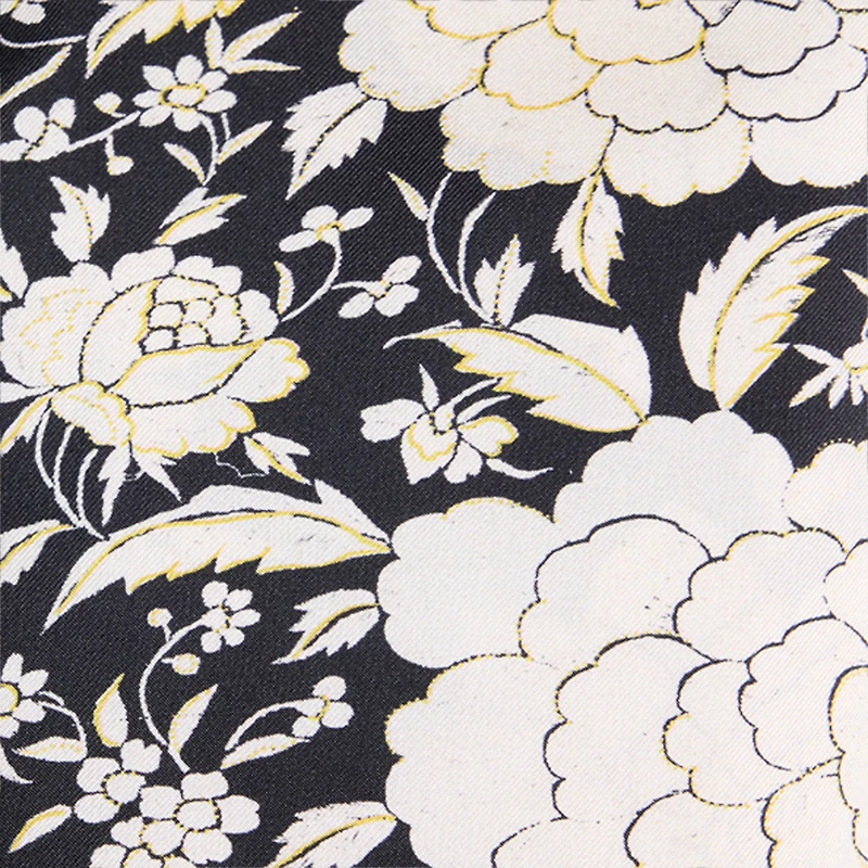 Silk-Blend Cardigan With Flowers