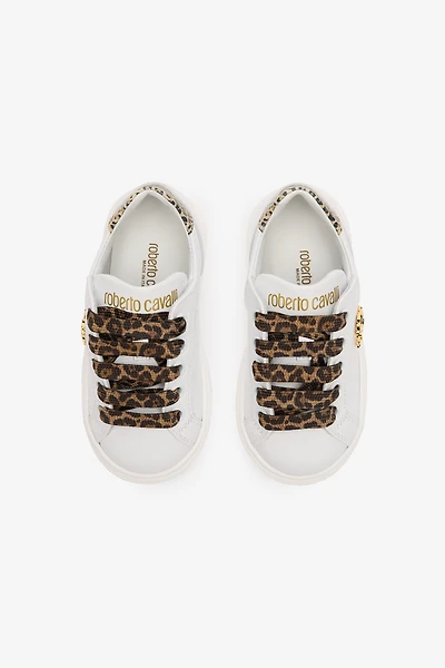 Sneakers With Jaguar Skin Details