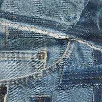 Patchwork Capsule Collection Denim Mini Skirt