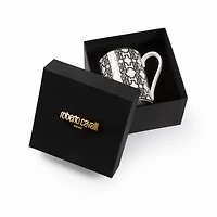 Monogram Black Mug In Gift Box