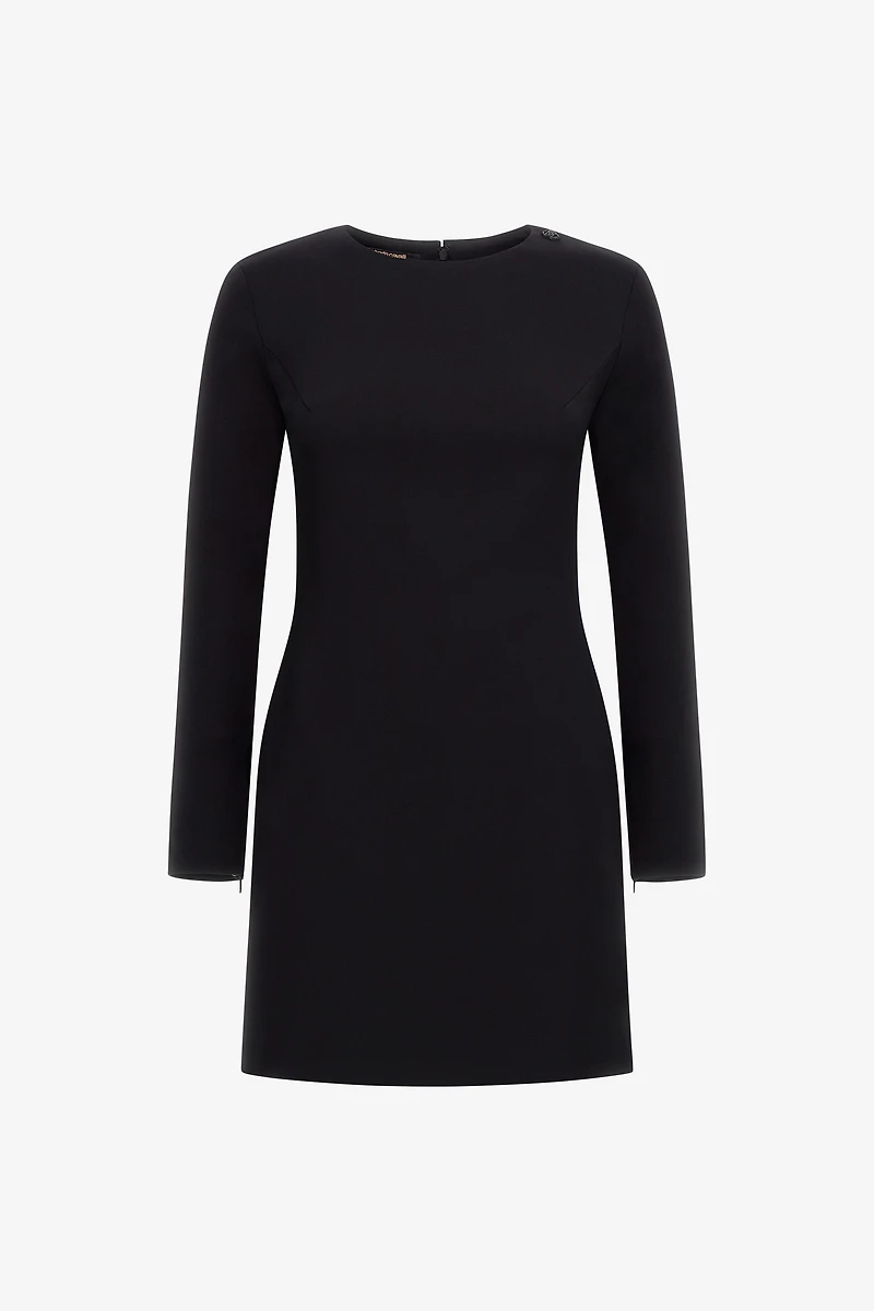 Long-sleeve dress with RC