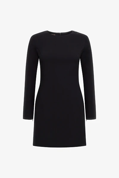 Long-sleeve dress with RC