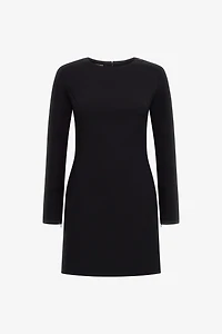 Long-sleeve dress with RC