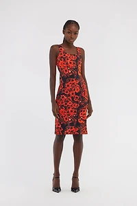 Dress with RC print