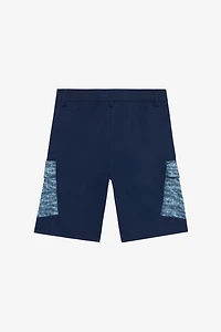 Shorts With Contrasting Pockets