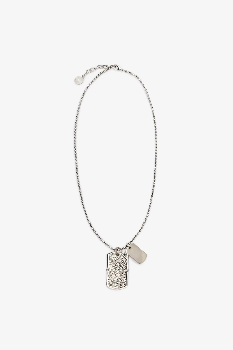 Double Pendant Necklace