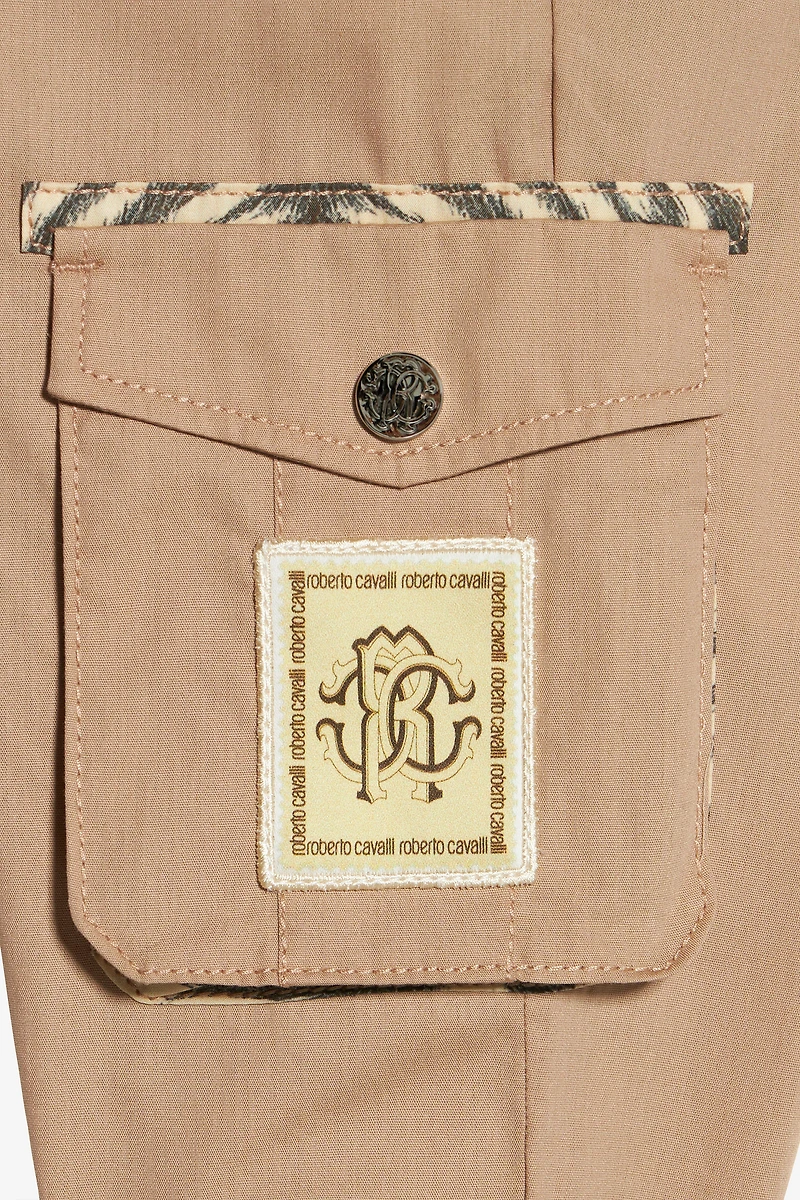 Pants With Branded Patch