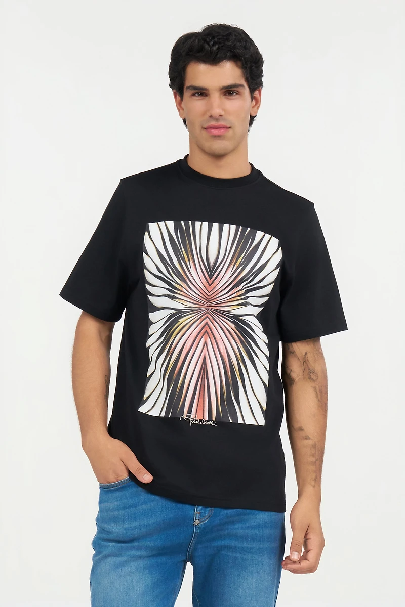 Ray Of Pink Print T-Shirt