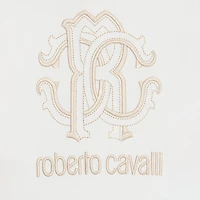 Milk White T-Shirt with RC Monogram and Logo