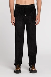 Mirror Snake-Patch Track Pants