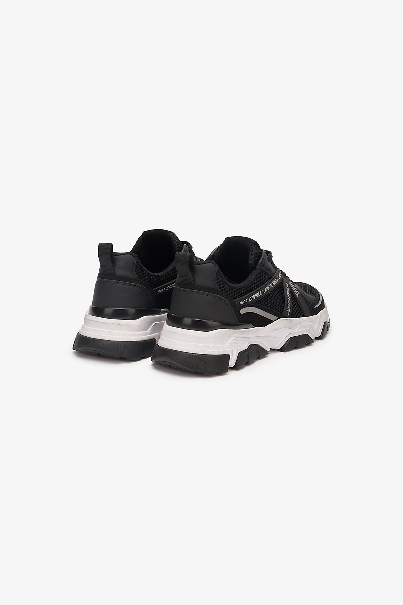 Sneakers With Branded Inserts
