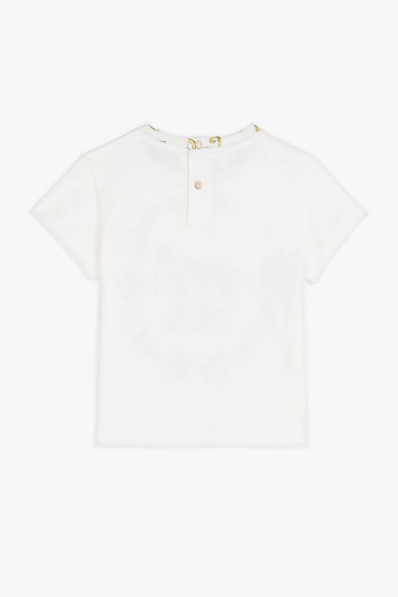Jaguar And Filigree-Print T-Shirt