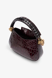 Roar Bag With Crocodile Print